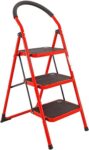 Household Ladder Red 3 Steps