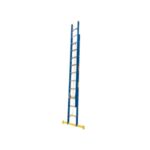 Fiberglass Double Extension Ladder Blue