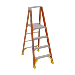 Werner Fiberglass Platform Ladder Series P6200